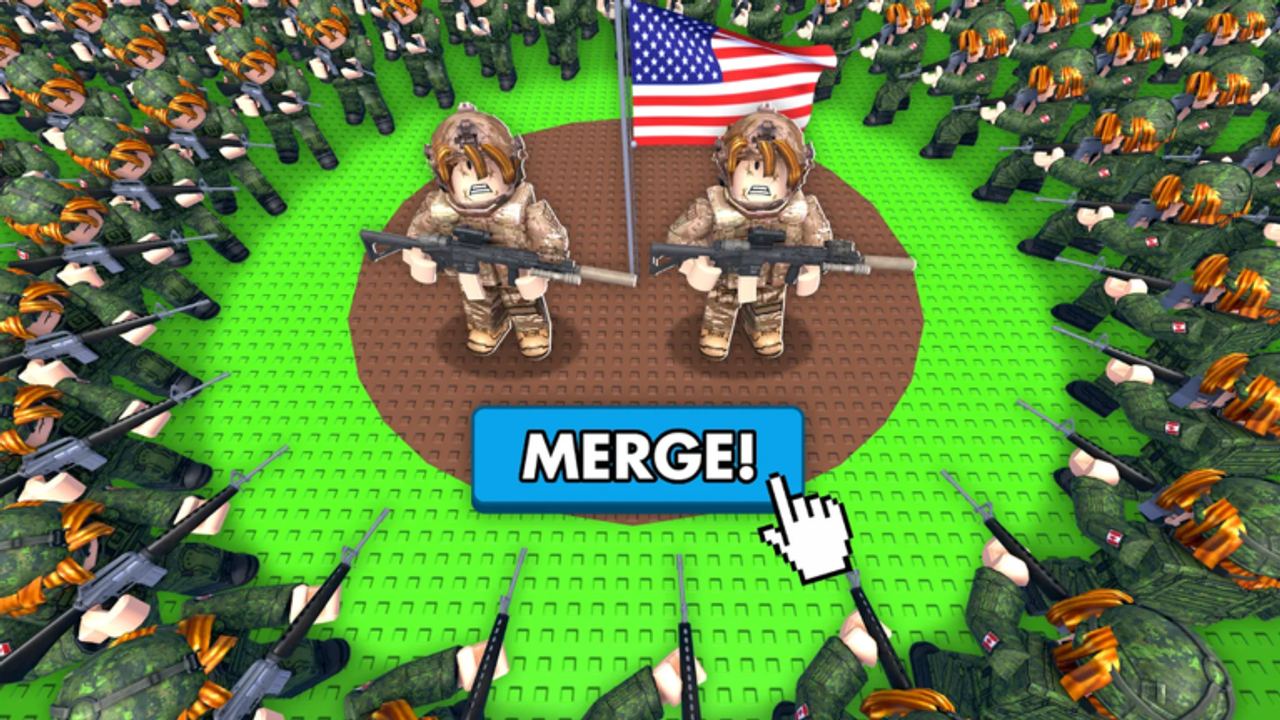 Merge a Mini Army camp map